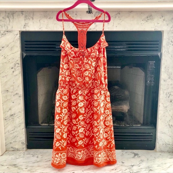 Crochet Racerback Dress - Picture 1 of 7